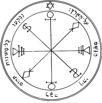 Sixth Pentacle of the Moon