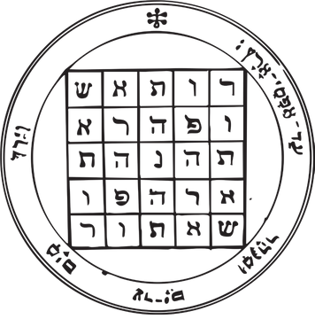 Second Pentacle of Saturn